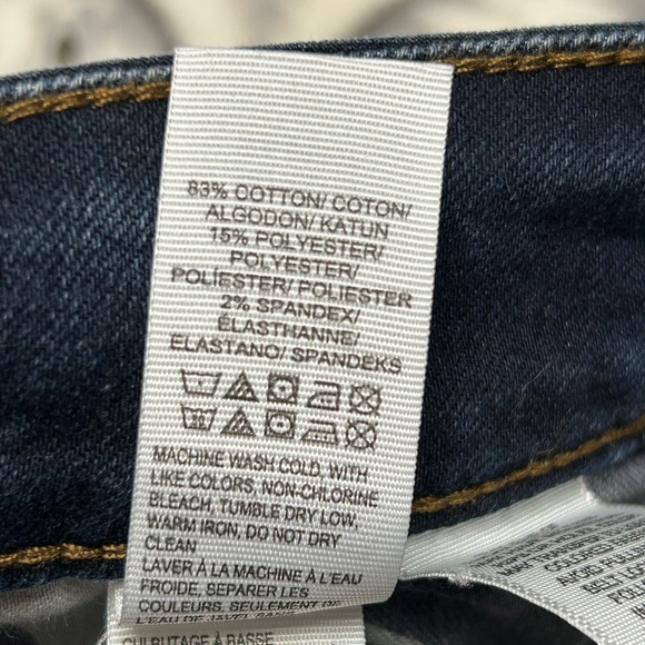 Lucky Brand Lolita Skinny jeans dark blue sz 14A - Picture 5 of 6